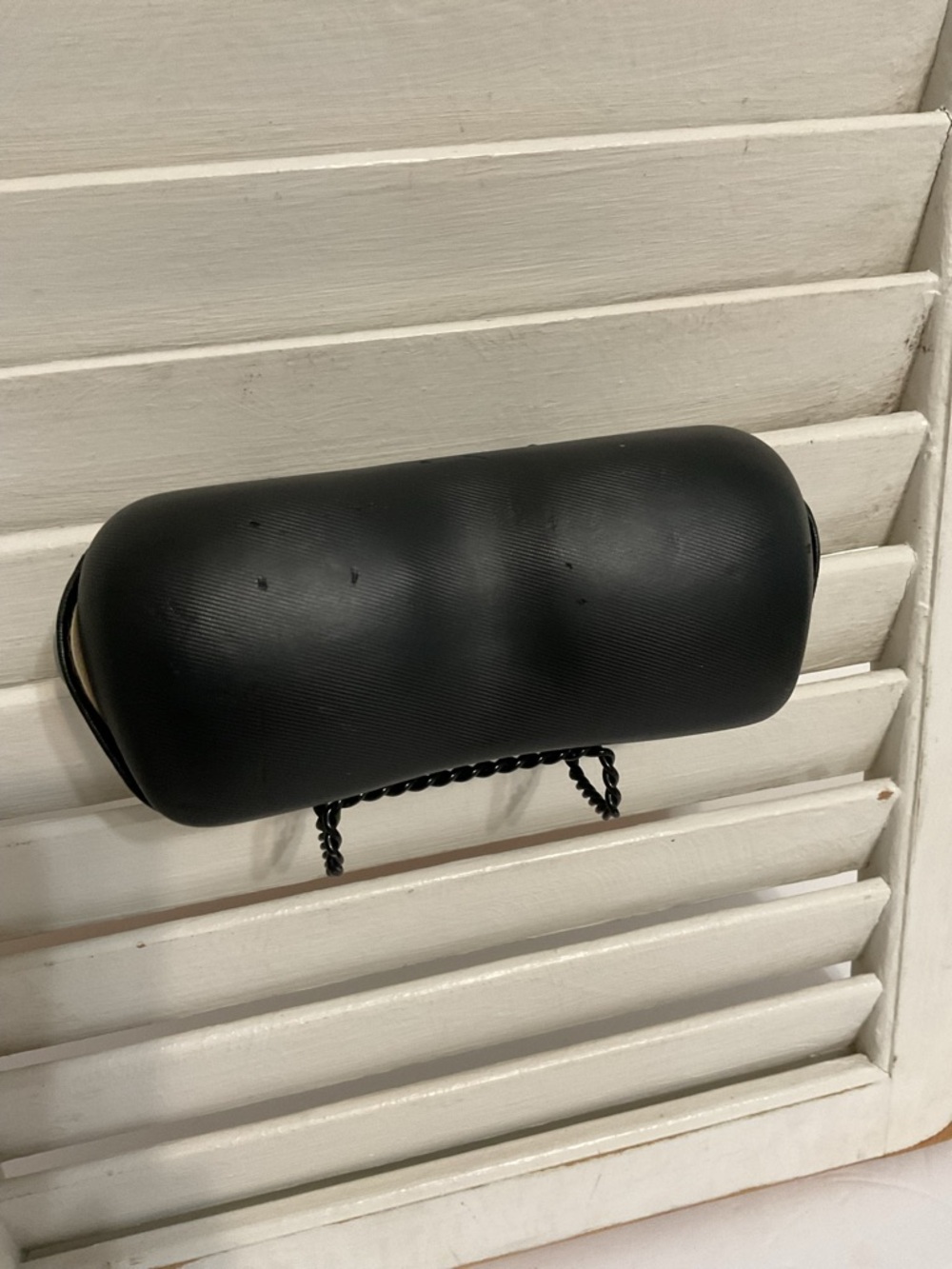 CHANEL Black Embossed Hard Sunglasses Case - Picture 2 of 5